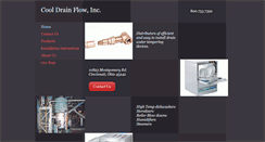Desktop Screenshot of cooldrainflow.com
